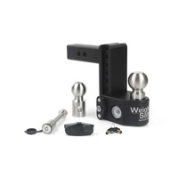 Weigh Safe 6in Drop Hitch w/Built-in Scale & 2in Shank (10K/15K GTWR) w/WS05 - Steel