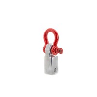 Weigh Safe Towing Recovery - Red Hard Shackle Hitch w/Aluminum Body