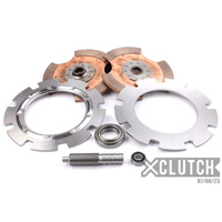 XClutch Subaru 8in Twin Solid Ceramic Multi-Disc Service Pack
