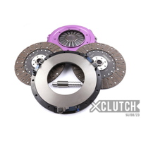 XClutch Ford 10.5in Twin Solid Organic Multi-Disc Service Pack